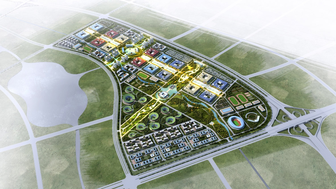 Pingtan High Education Zone Urban Design